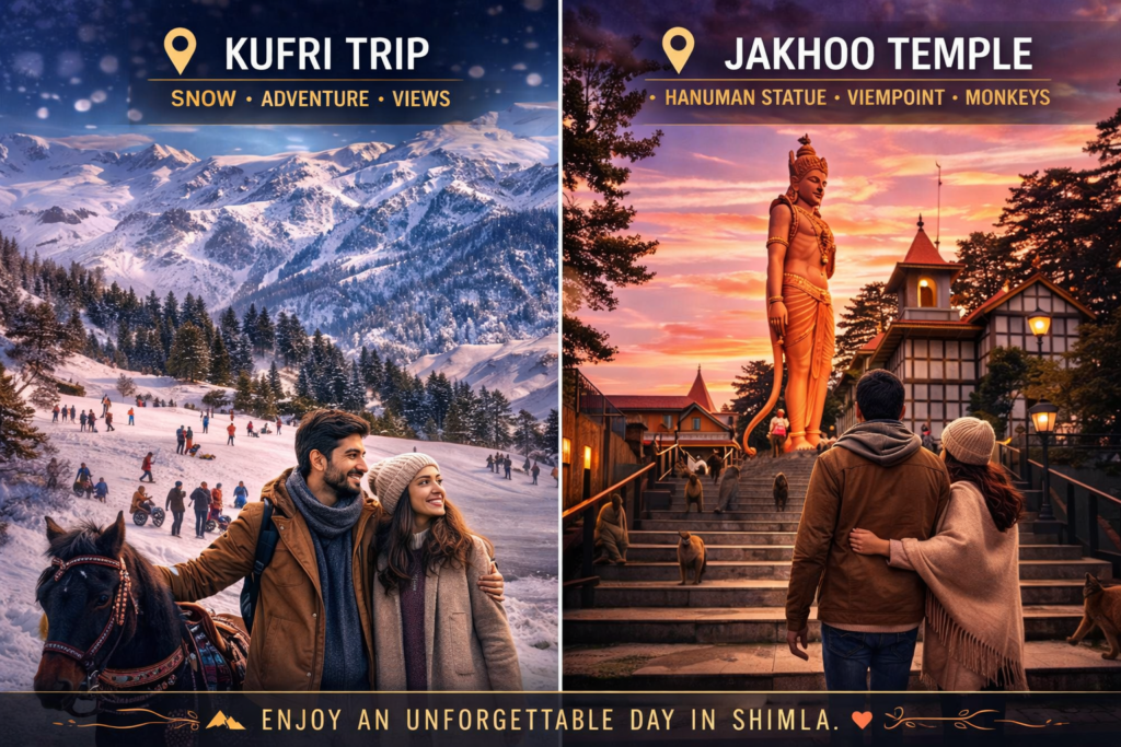 Shimla Trip Cost for Couple